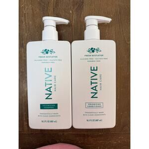 Native HairCare Volumizing Conditioner & Shampoo|Fresh Mistletoe Limited Edition